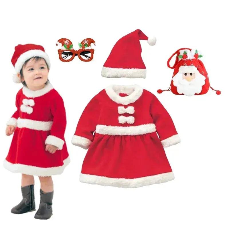  Cozy Santa Baby Costume Romper 6to12M Toyland EU -  ToylandEU™