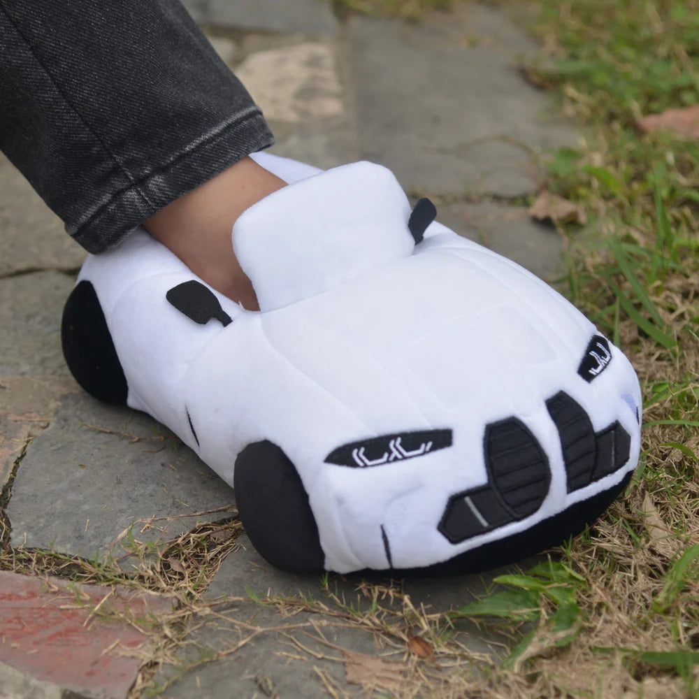Cozy Slippers Car Shaped Plush Unisex For Women And Men - ToylandEU