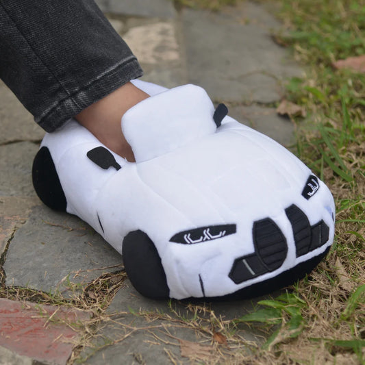 Cozy Slippers Car Shaped Plush Unisex For Women And Men - ToylandEU
