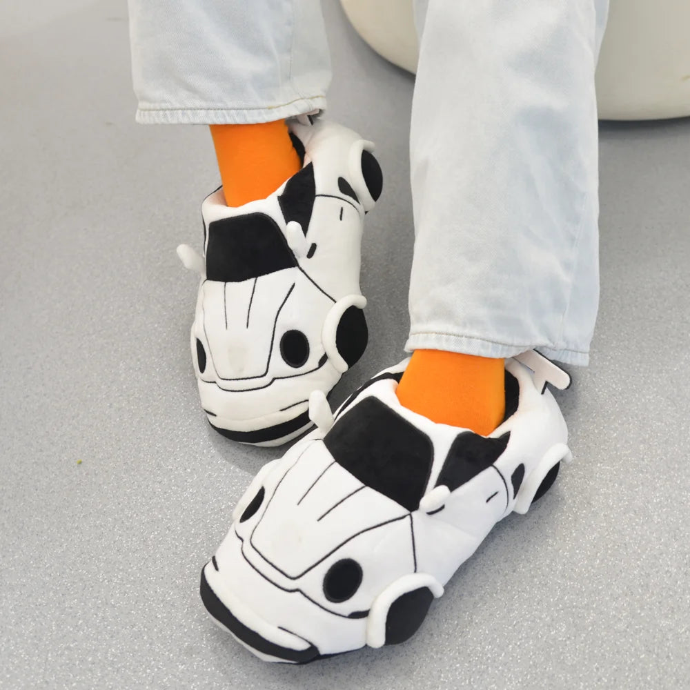 Cozy Slippers Car Shaped Plush Unisex For Women And Men - ToylandEU