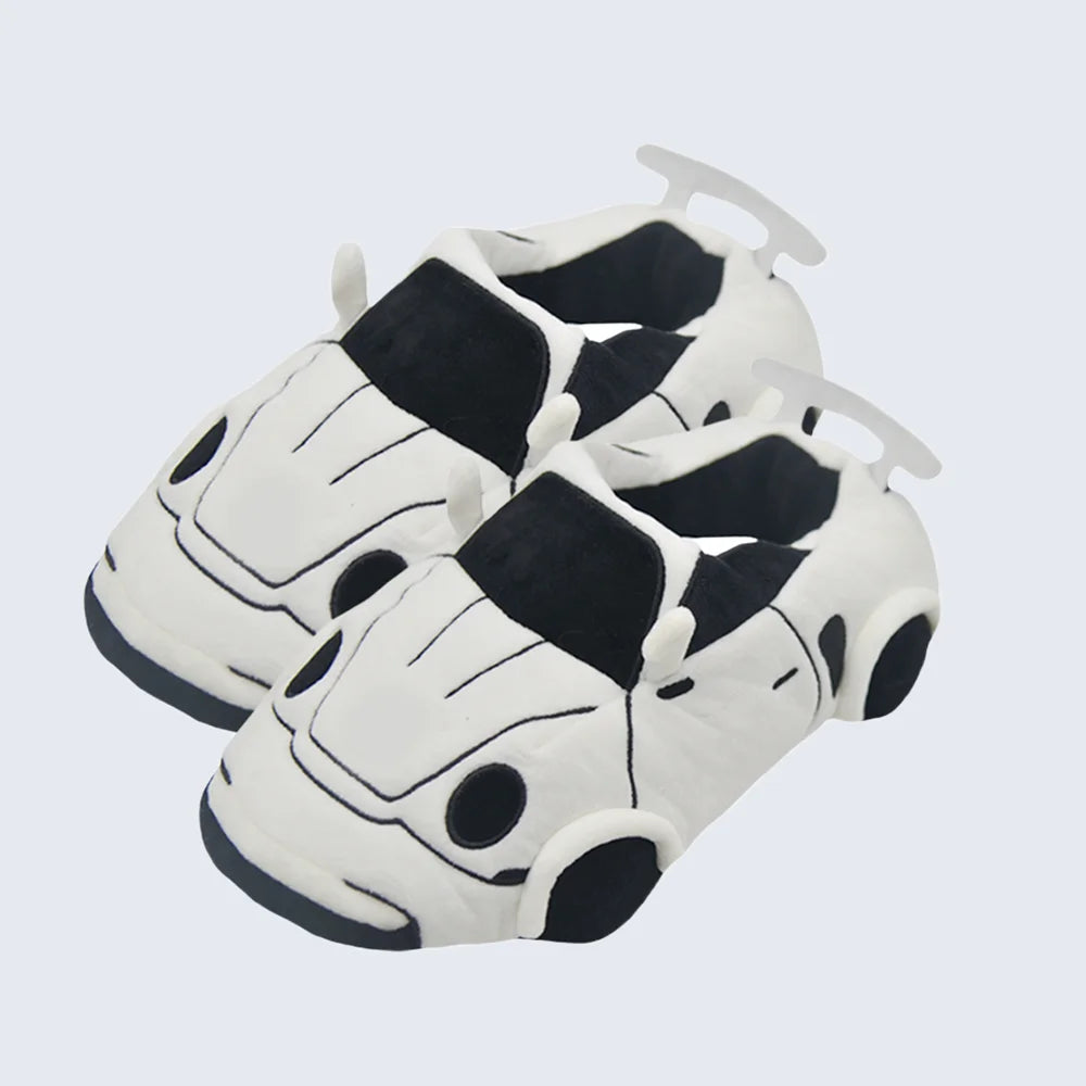 Cozy Slippers Car Shaped Plush Unisex For Women And Men - ToylandEU