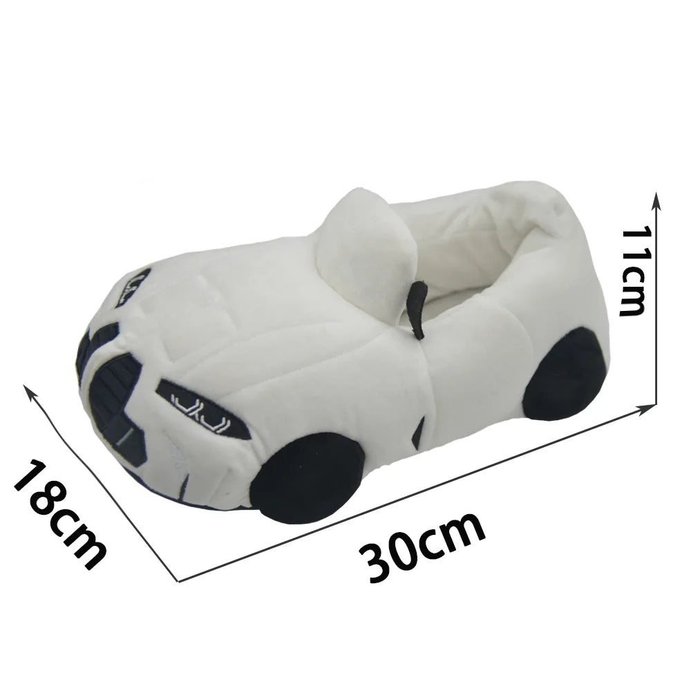 Cozy Slippers Car Shaped Plush Unisex For Women And Men - ToylandEU