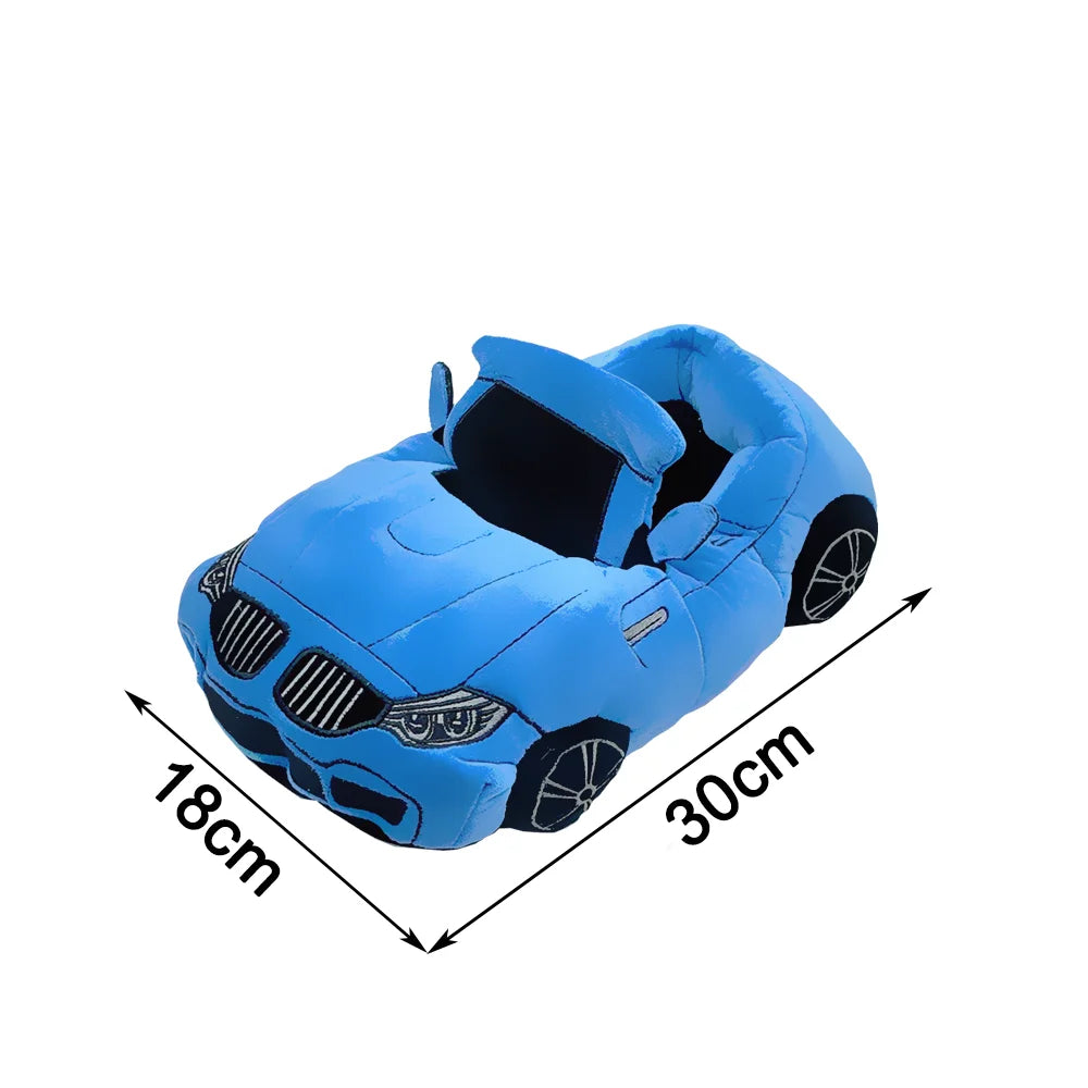 Cozy Slippers Car Shaped Plush Unisex For Women And Men - ToylandEU