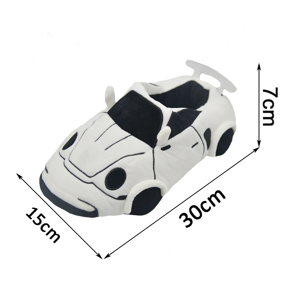 Cozy Slippers Car Shaped Plush Unisex For Women And Men - ToylandEU