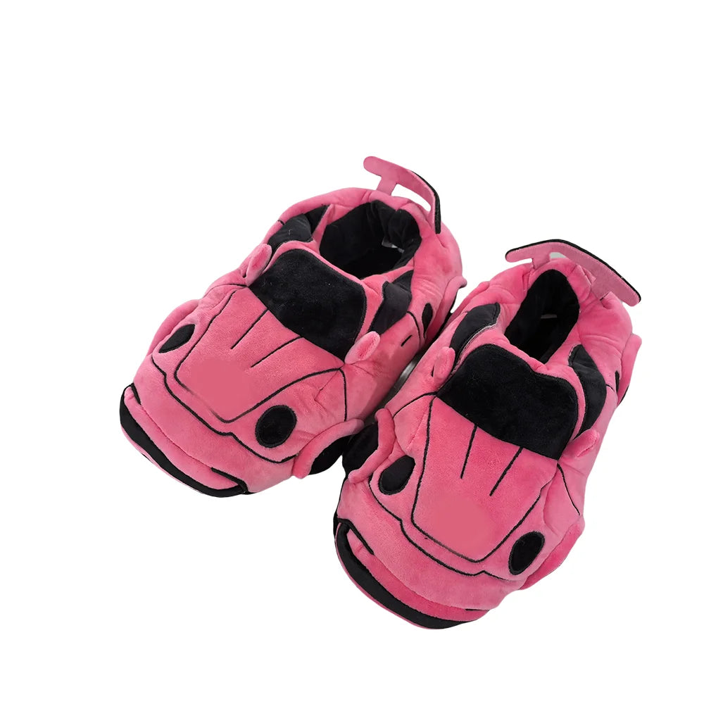 Cozy Slippers Car Shaped Plush Unisex For Women And Men - ToylandEU