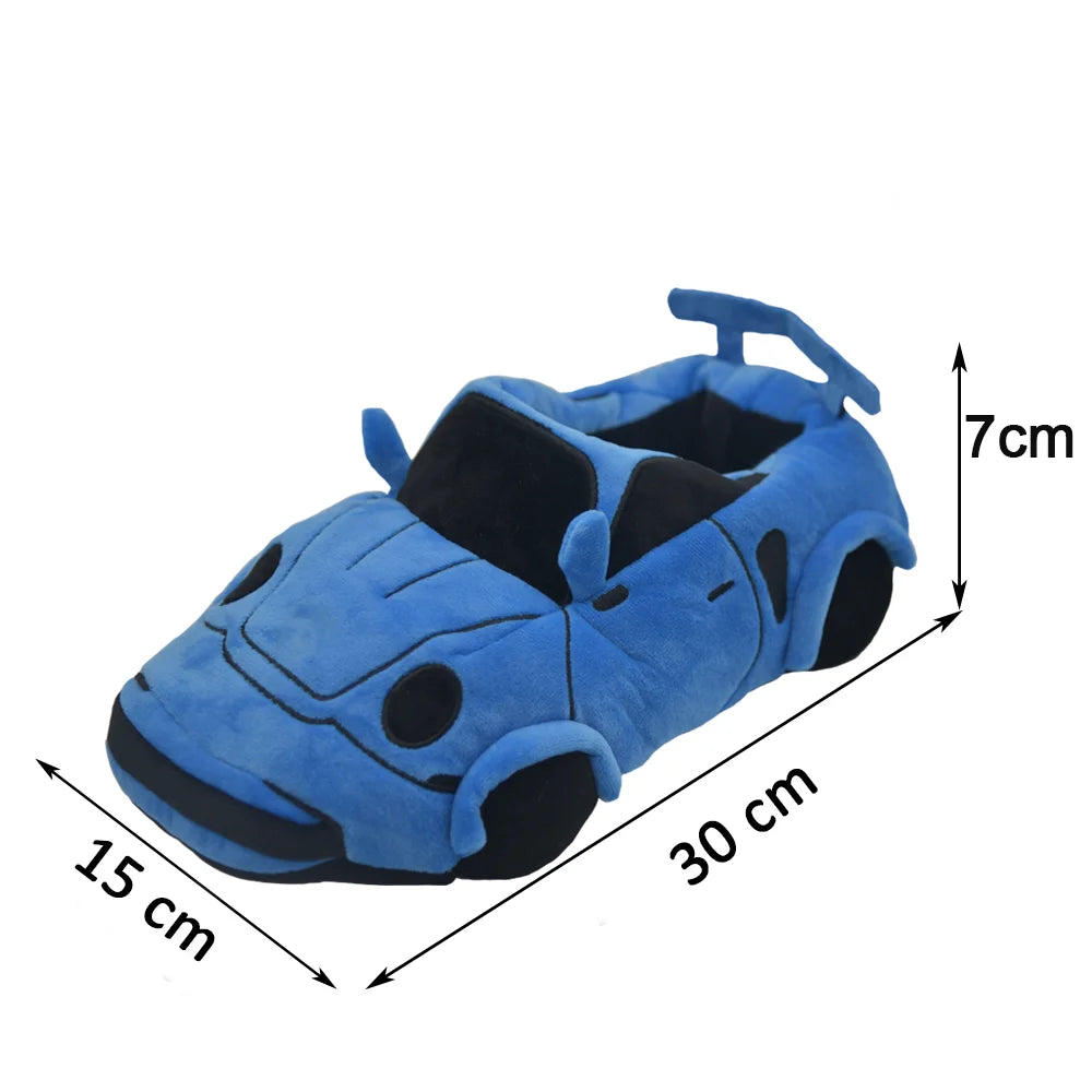Cozy Slippers Car Shaped Plush Unisex For Women And Men - ToylandEU