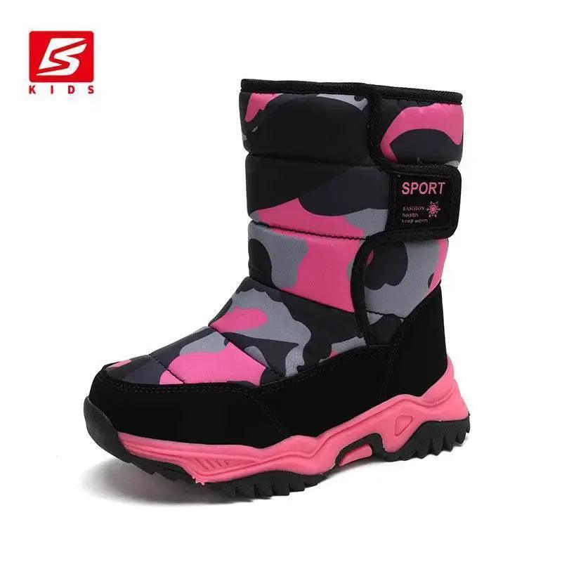  Cozy Snow Boots Kids Waterproof Plush Lined Toyland EU -  ToylandEU™