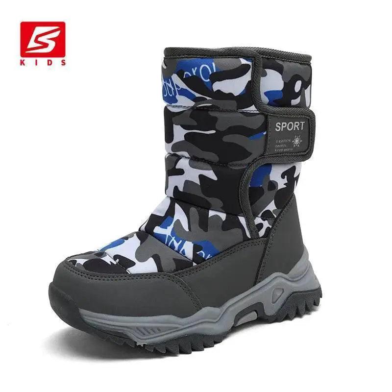  Cozy Snow Boots Kids Waterproof Plush Lined Toyland EU -  ToylandEU™
