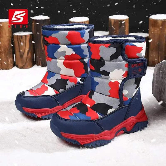  Cozy Snow Boots Kids Waterproof Plush Lined Toyland EU -  ToylandEU™