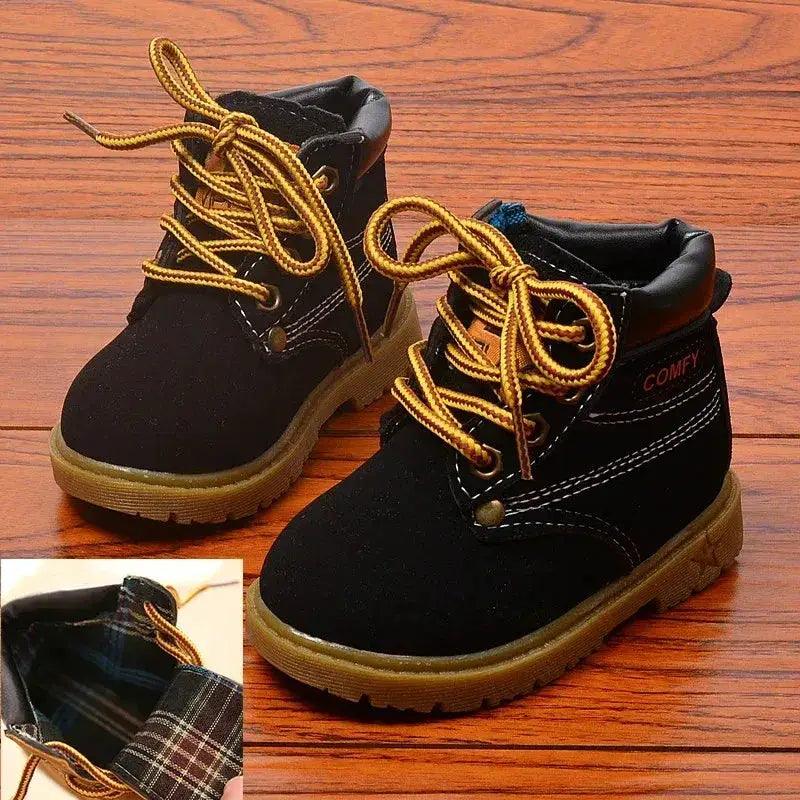  Cozy Toddler Boots Lace Up Plush Lining 1Y Toyland EU -  ToylandEU™