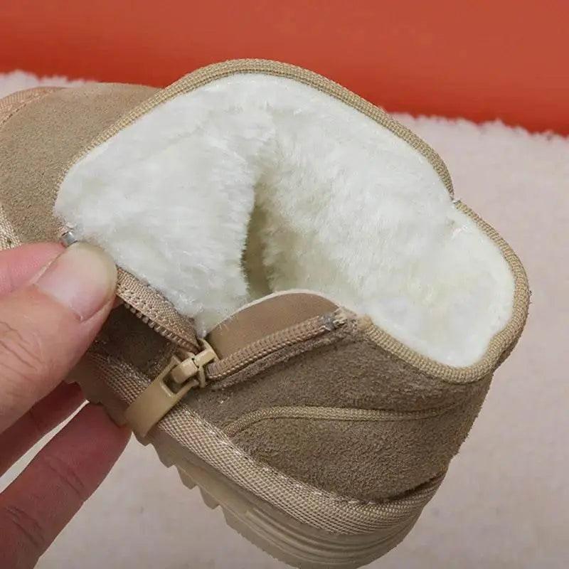  Cozy Toddler Snow Boots Zip Side Unisex Toyland EU -  ToylandEU™