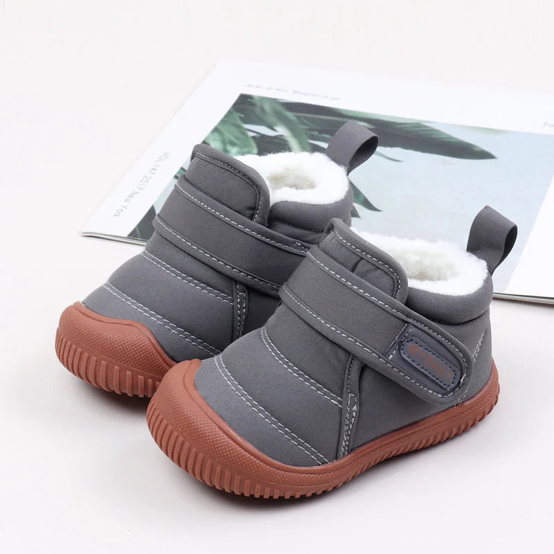 Cozy Toddler Winter Boots Multicolor Anti Slip Soft Sole Unisex For 1 To 3 Year Olds - ToylandEU