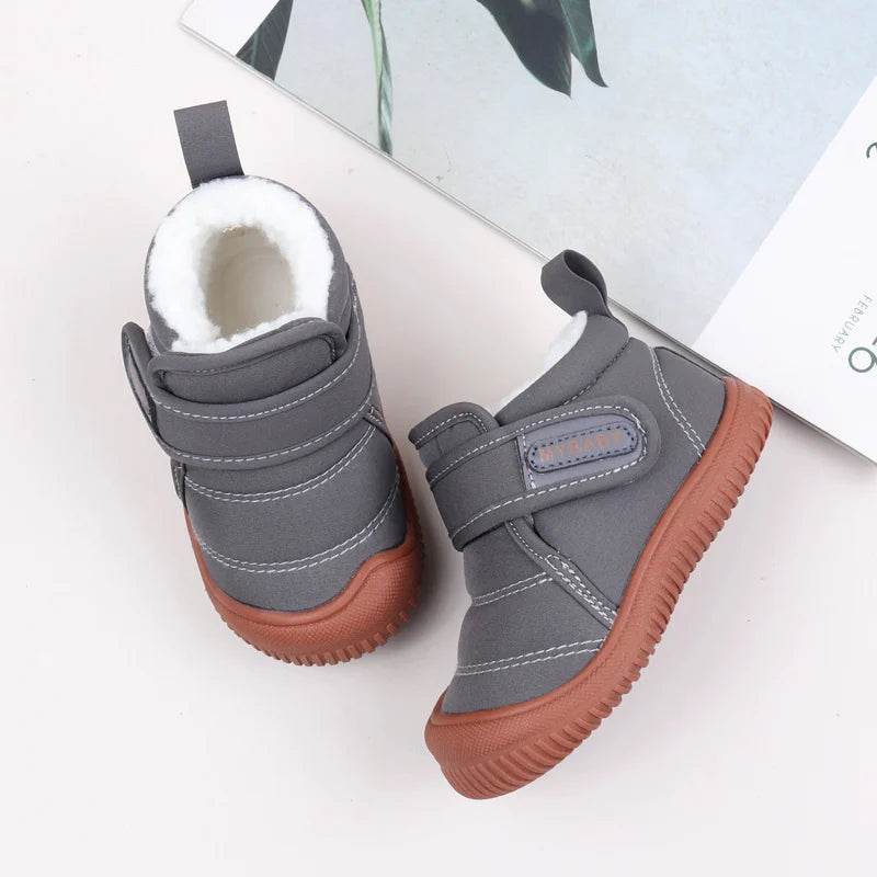 Cozy Toddler Winter Boots Multicolor Anti Slip Soft Sole Unisex For 1 To 3 Year Olds - ToylandEU