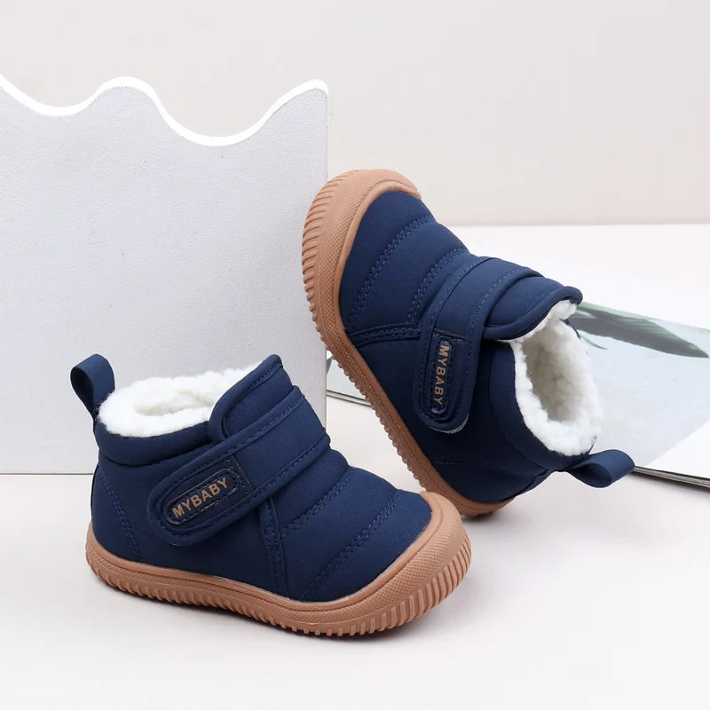 Cozy Toddler Winter Boots Multicolor Anti Slip Soft Sole Unisex For 1 To 3 Year Olds - ToylandEU