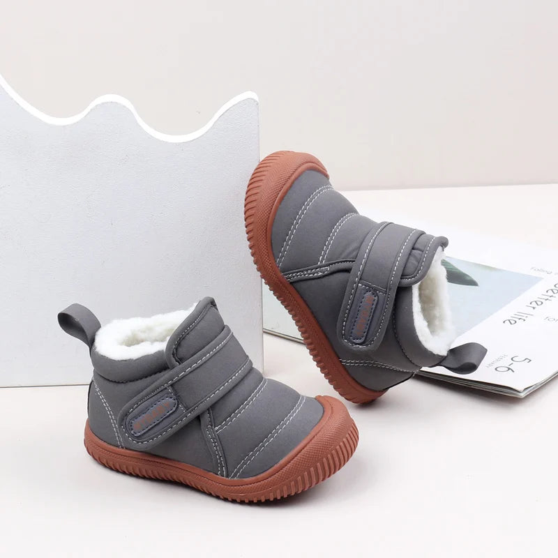 Cozy Toddler Winter Boots Multicolor Anti Slip Soft Sole Unisex For 1 To 3 Year Olds - ToylandEU