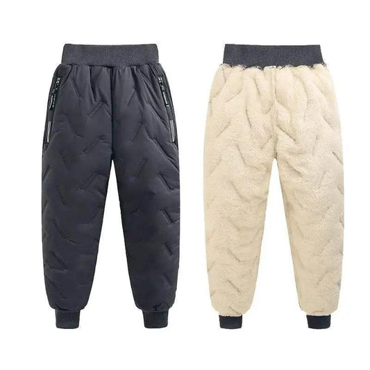  Cozy Warm Kids Cotton Pants Lamb Wool Lining Toyland EU -  ToylandEU™