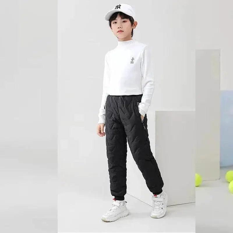  Cozy Warm Kids Cotton Pants Lamb Wool Lining Toyland EU -  ToylandEU™