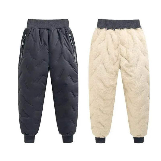  Cozy Warm Kids Cotton Pants Lamb Wool Lining Toyland EU -  ToylandEU™