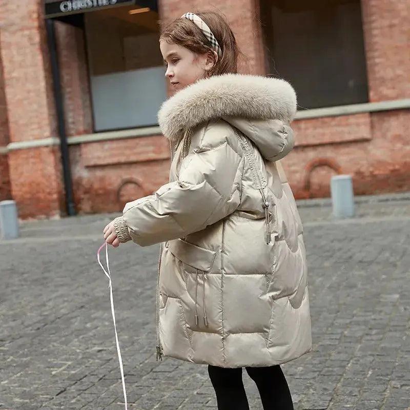  Cozy Waterproof Down Jacket Girls 5 To 16 Toyland EU -  ToylandEU™