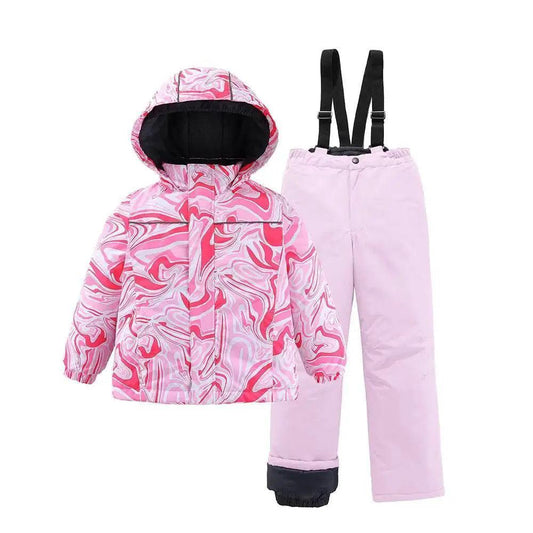  Cozy Waterproof Kids Ski Suit Hooded Toyland EU -  ToylandEU™