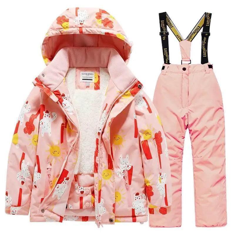  Cozy Waterproof Kids Skiing Suit Toyland EU -  ToylandEU™