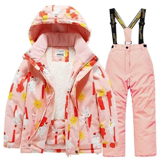  Cozy Waterproof Kids Skiing Suit Toyland EU -  ToylandEU™