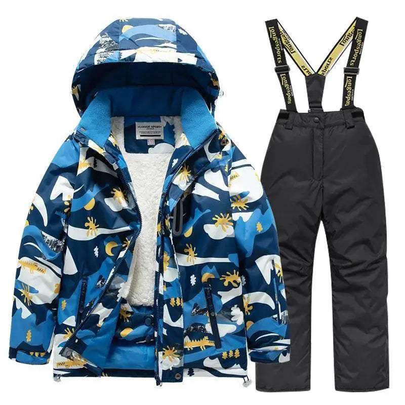  Cozy Waterproof Kids Skiing Suit Toyland EU -  ToylandEU™