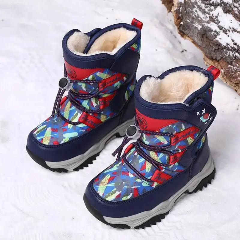  Cozy Waterproof Plush Boots Mid Calf Kids Toyland EU -  ToylandEU™