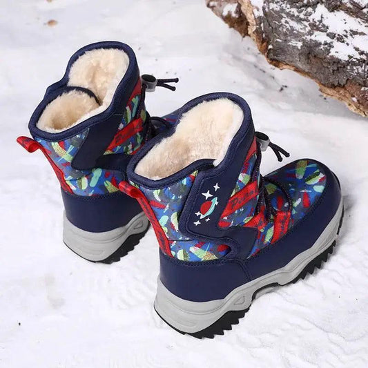  Cozy Waterproof Plush Boots Mid Calf Kids Toyland EU -  ToylandEU™