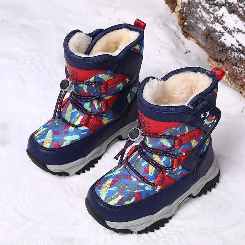  Cozy Waterproof Plush Boots Mid Calf Kids Toyland EU -  ToylandEU™