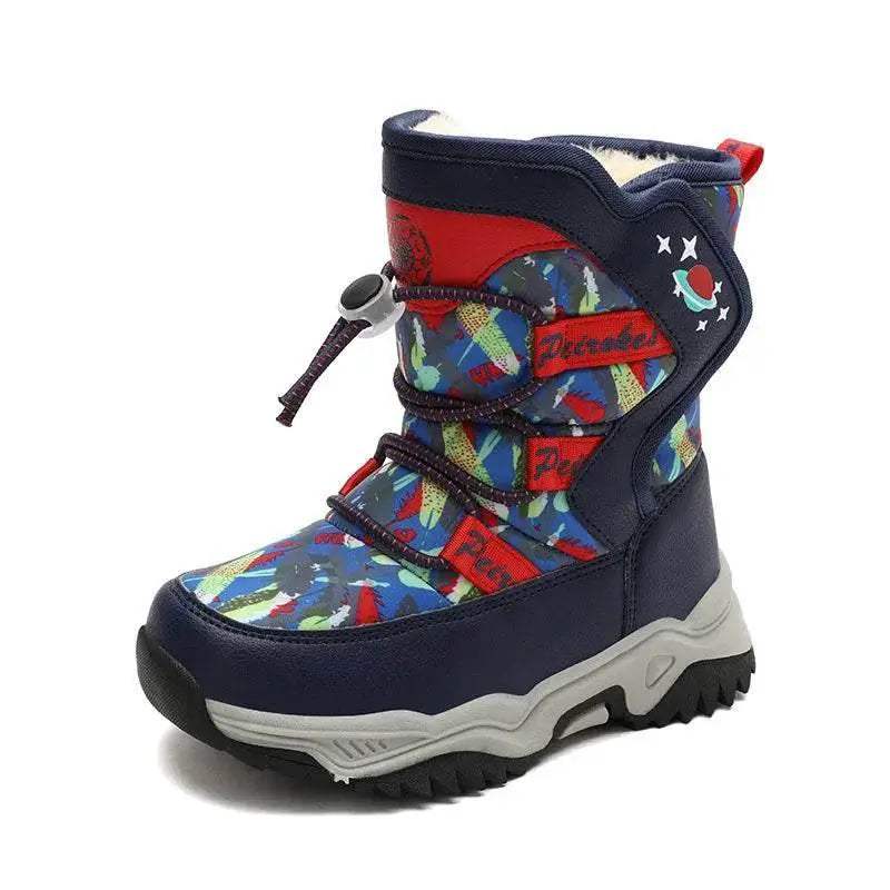  Cozy Waterproof Plush Boots Mid Calf Kids Toyland EU -  ToylandEU™