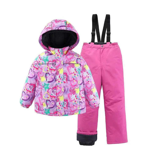  Cozy Waterproof Ski Suit Hooded For Kids Toyland EU -  ToylandEU™