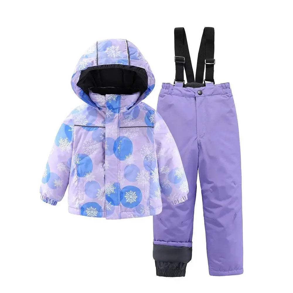  Cozy Waterproof Ski Suit Hooded For Kids Toyland EU -  ToylandEU™
