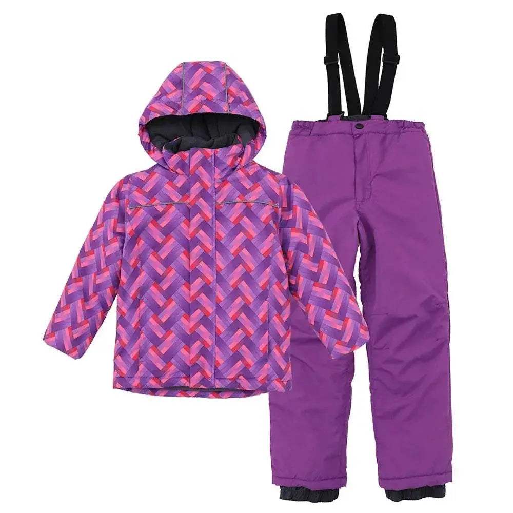  Cozy Waterproof Ski Suit Hooded For Kids Toyland EU -  ToylandEU™