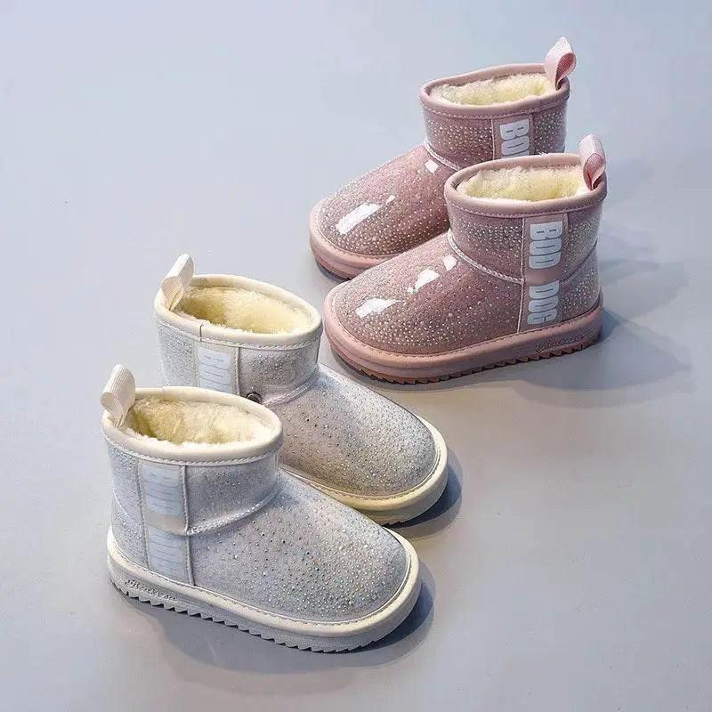  Cozy Winter Boots Waterproof Crystal Decor Toyland EU -  ToylandEU™