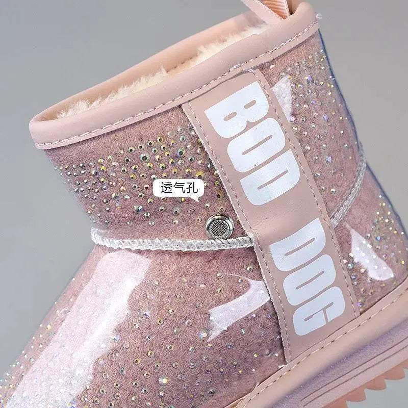  Cozy Winter Boots Waterproof Crystal Decor Toyland EU -  ToylandEU™