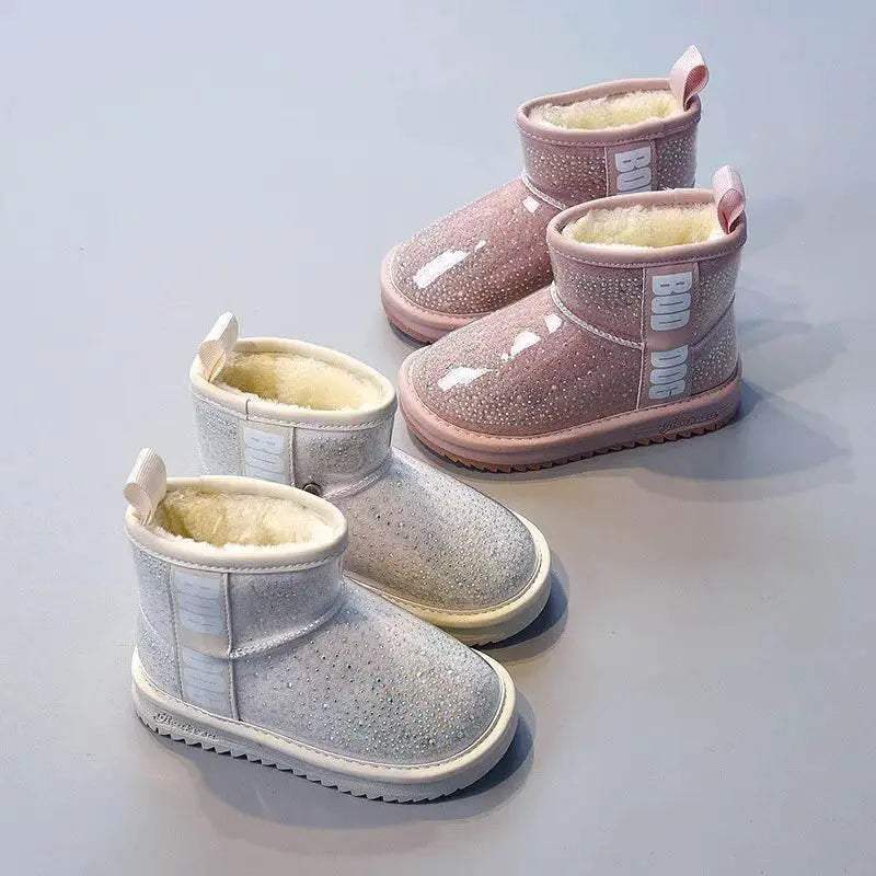  Cozy Winter Boots Waterproof Crystal Decor Toyland EU -  ToylandEU™