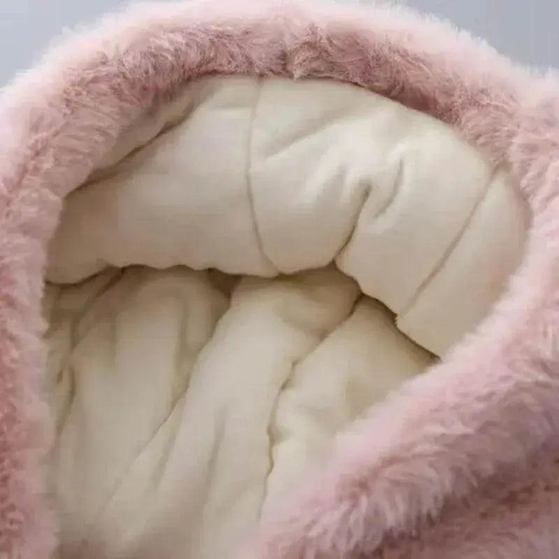  Cozy Winter Coat Mink Fur Girls 7 12 Jacket Toyland EU -  ToylandEU™