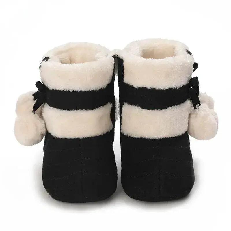  Cozy Winter Crib Boots for Infants - Soft Soled Snow Shoes for Boys and Girls -  ToylandEU™