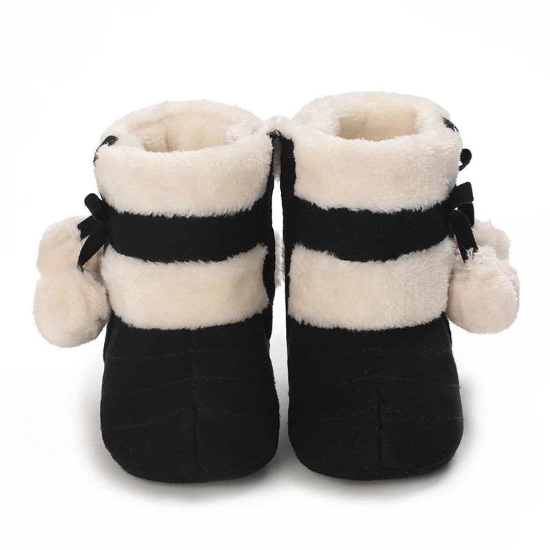 Cozy Winter Crib Boots for Infants - Soft Soled Snow Shoes for Boys and Girls - ToylandEU