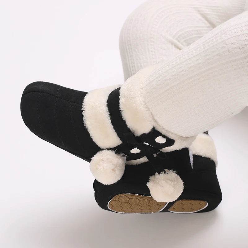Cozy Winter Crib Boots for Infants - Soft Soled Snow Shoes for Boys and Girls - ToylandEU