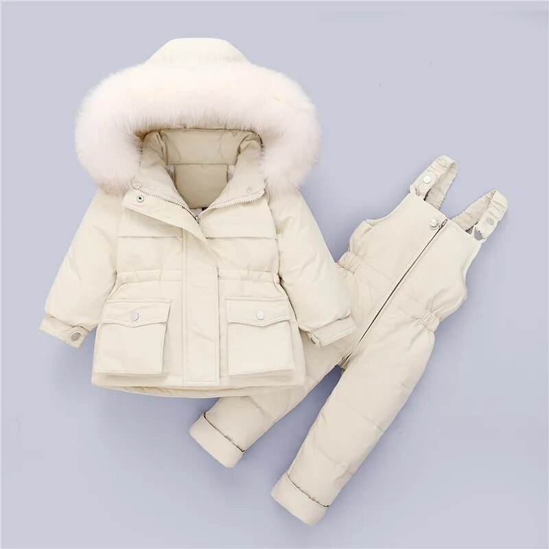Cozy Winter Down Jacket & Snowsuit Set for Baby Boys & Toddlers - ToylandEU