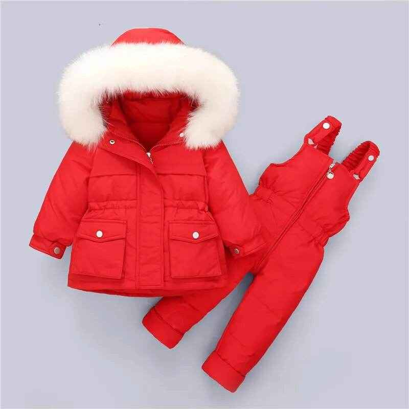 Cozy Winter Down Jacket & Snowsuit Set for Baby Boys & Toddlers - ToylandEU