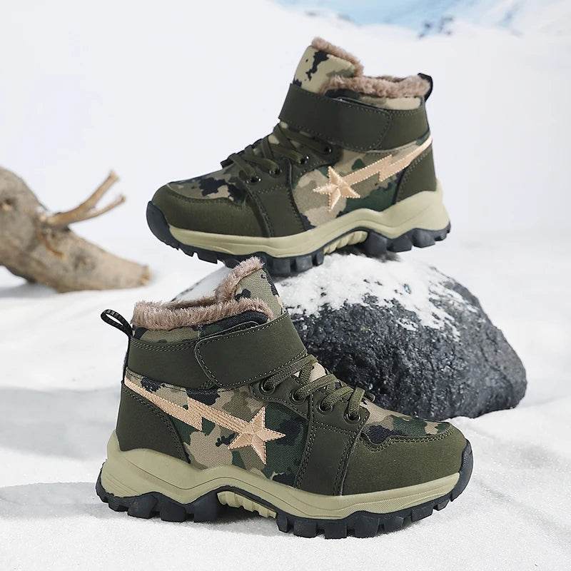 Cozy Winter Kids Boots With Warm Plush Lining For Kids - ToylandEU