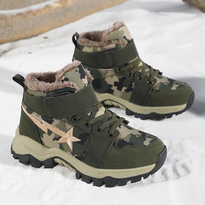 Cozy Winter Kids Boots With Warm Plush Lining For Kids - ToylandEU