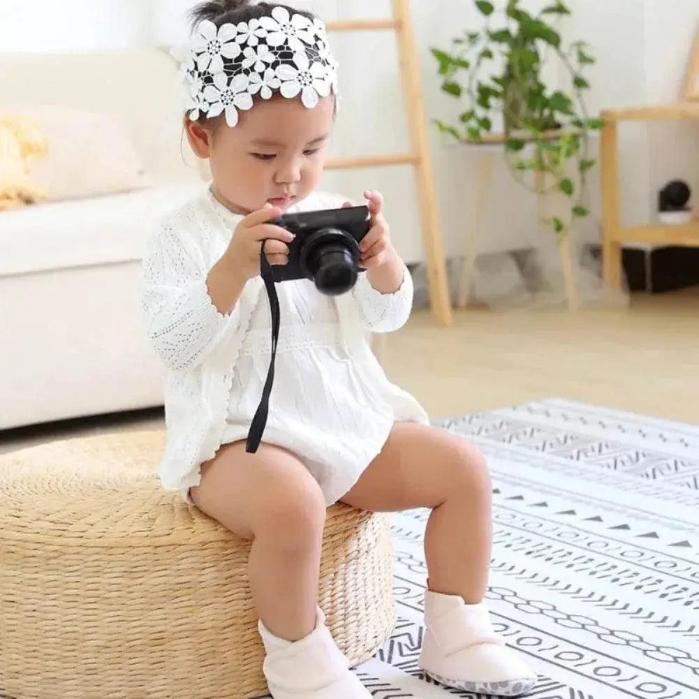  Cozy Winter Plush Booties for Newborns - Soft Sole Anti-Slip Toddler Snow Shoes for Infant Girls and Boys -  ToylandEU™