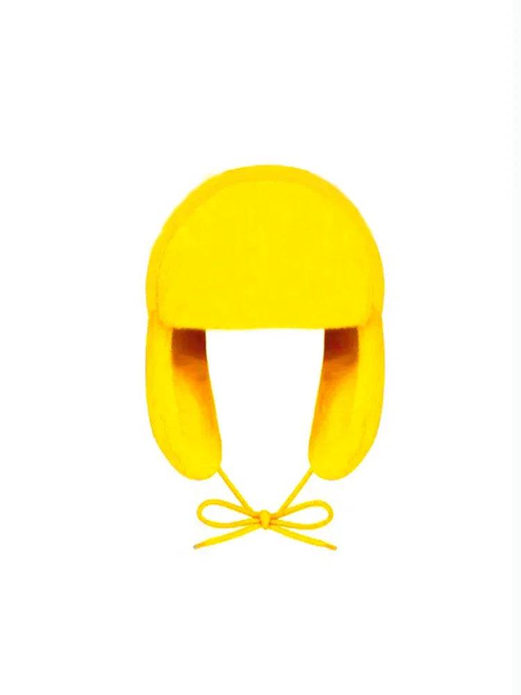Cozy Winter Ushanka Hat Solid Color Lei Feng Style For Kids - ToylandEU