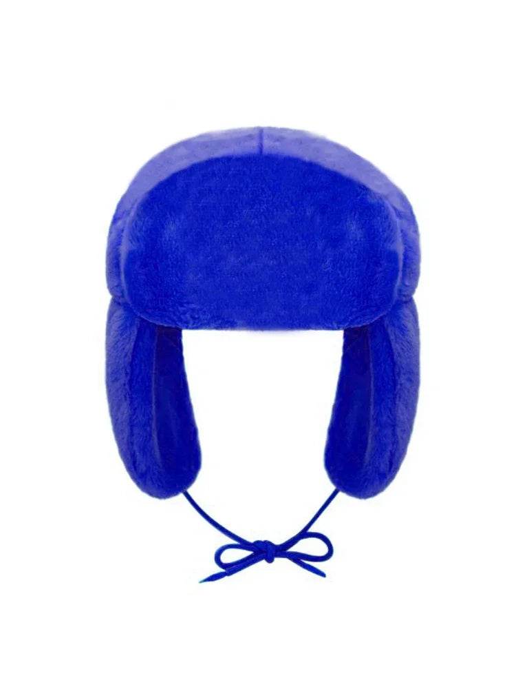 Cozy Winter Ushanka Hat Solid Color Lei Feng Style For Kids - ToylandEU