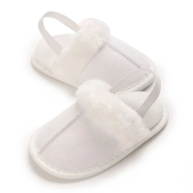Cozy Woolen Baby Slippers Soft Soled For Newborns And Infants - ToylandEU