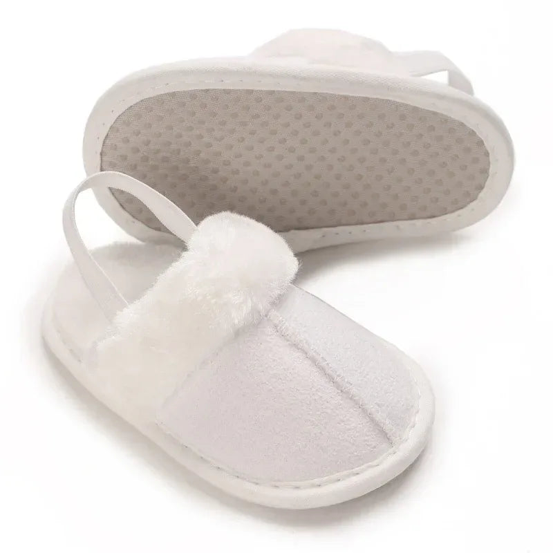Cozy Woolen Baby Slippers Soft Soled For Newborns And Infants - ToylandEU